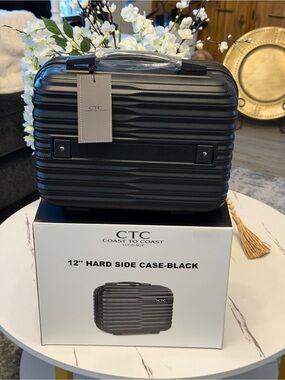 CTC COAST TO COAST Black 12" Hard-Side Travel Case